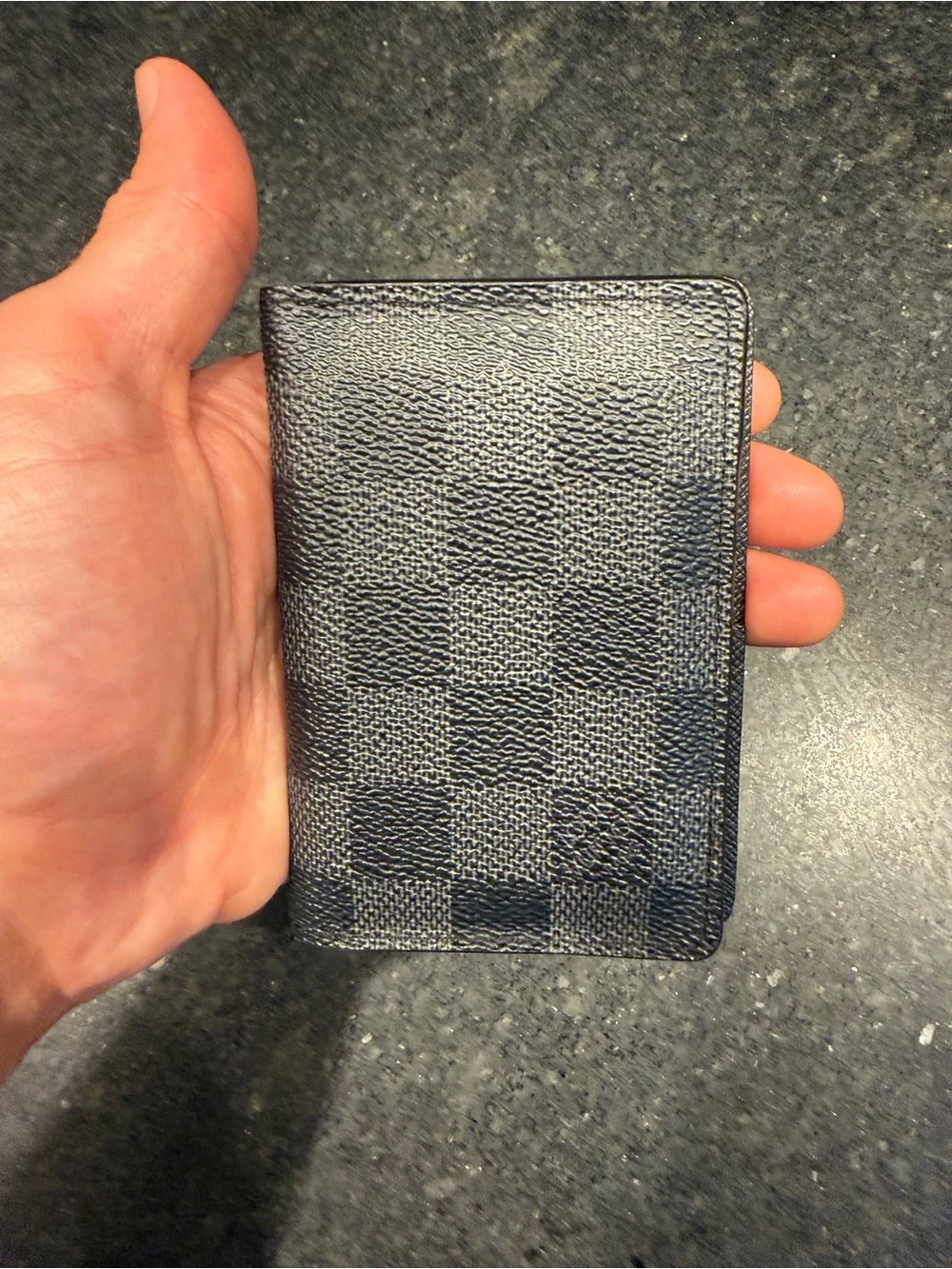 LOUIS VUITTON DAMIER GRAPHITE POCKET ORGANIZER